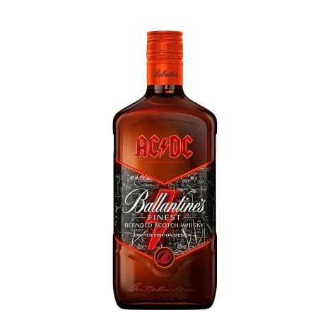 Whisky Escocés de Mezcla Ballantines Finest ACDC Edición Limitada – 700 ml.