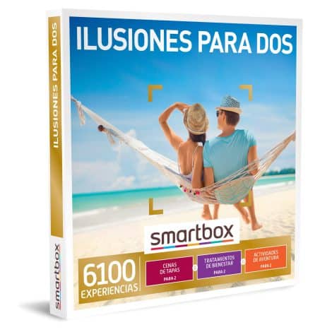 Smartbox – Caja de Regalo Ilusión para Parejas – Regalo Económico – 1 Experiencia de Bienestar, Aventura o Cena para 2.