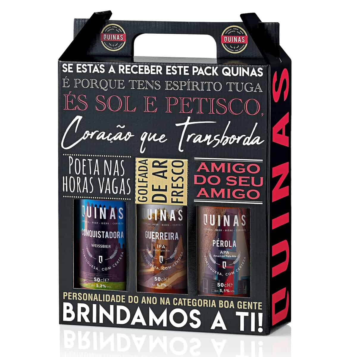 Cerveza Artesana, Kit Regalo, Weissbier, IPA (India Pale Ale), APA (American Pale Ale). Producto Gourmet, 3 Botella reutilizable y coleccionable de 50 Cl, Pack Artesanal