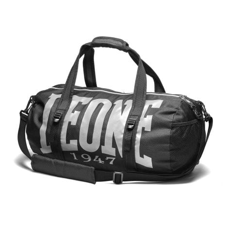 Bolso Deportivo Leone 1947 Light, 45 cm, 30 litros, color negro (noir).