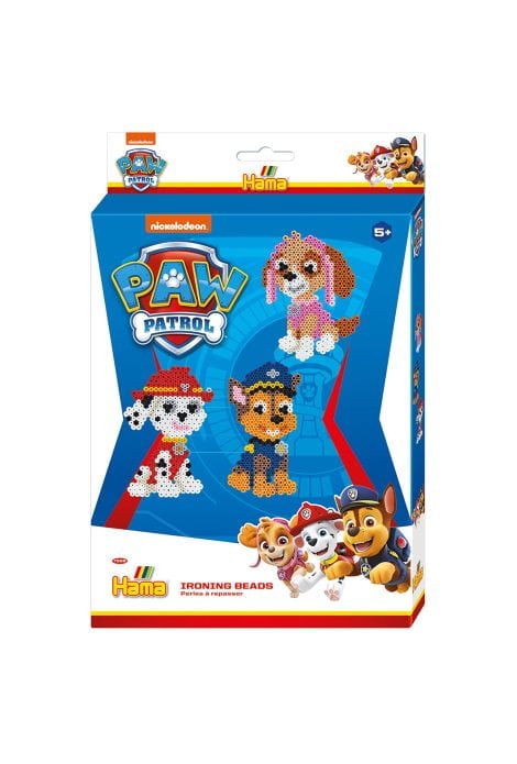 Hama Beads 7966 Paw Patrol, Pequeño Set con 2000 Cuentas Midi, para niños a partir de 5 años.