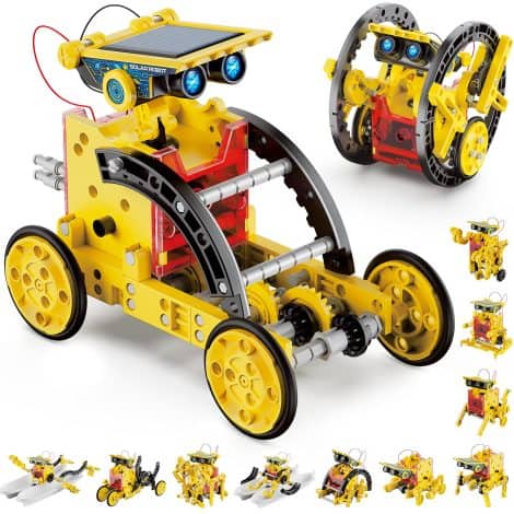 Robot Solar Stem: Divertido Robot Solar para Niños de 8 a 12 años, ideal para experimentar y aprender jugando.