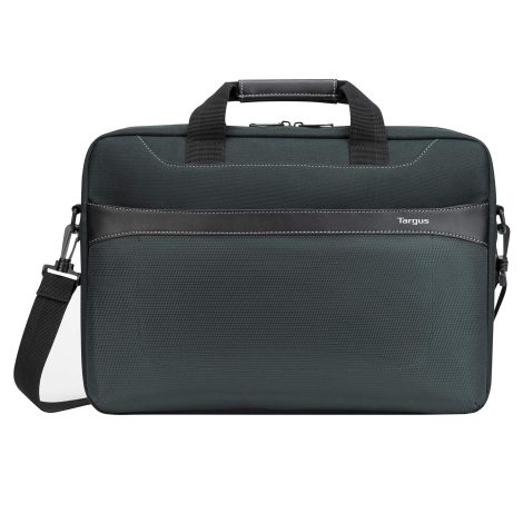 Targus Geolite Ocean – Maletín portátil 15.6″, bolsa mensajero con espacio para tablet, eReader, teclado. Ideal para hombre/mujer, escuela y viaje.