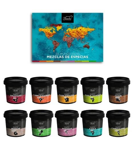 Mezclas de especias Bembo – Sabores intensos – Especias gourmet – Las mezclas más conocidas del mundo – Regalo perfecto para mujeres, navidad, cumpleaños – Aromas y especias – Hecho en Italia.