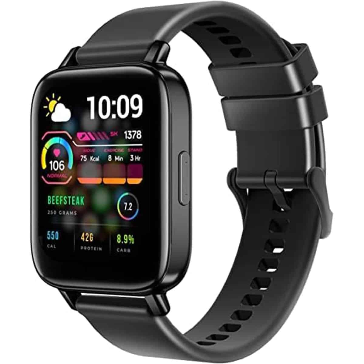 FMK Reloj Inteligente Hombre Smartwatch Hombre con Llamadas y WhatsApp, 1.69"" Relojes Deportivo con Múltiples Modos Deportes, SpO2, Presión Arterial, Ritmo Cardíaco, Regalo Mujer Hombre para Android iOS