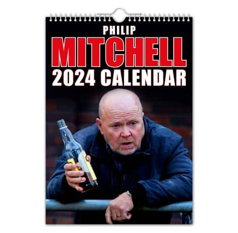 Calendario de pared 2022 de Phil Mitchell, divertido y original, ideal para regalos navideños o de cumpleaños.